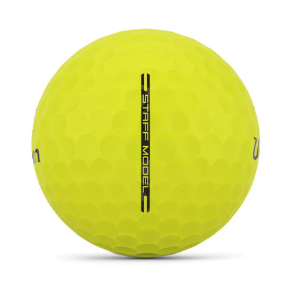 Wilson Staff Model Balls Yellow (Dozen)